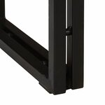 vidaXL Table console Multicolore 160 x 33 x 75 cm Bois Recyclé Solide