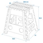 ProPlus Marchepied pliable pour caravane ou camping 39 5 cm 770826