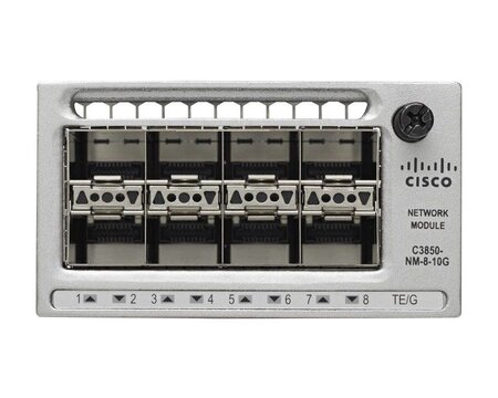 CISCO Network Module Catalyst 3850 Network Module Catalyst 3850 8 x 10GE SFP/SFP+ Slots