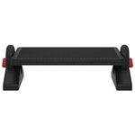 vidaXL Repose-pieds Noir 50x30 5x17 cm