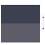 vidaXL Store enrouleur occultant largeur du tissu 161 6 cm polyester