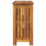 vidaXL Armoire de jardin Marron 75 x 35 x 70cm Bois d'Acacia Massif