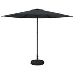 vidaXL Parasol de jardin avec base 300 x 300 cm Polyester