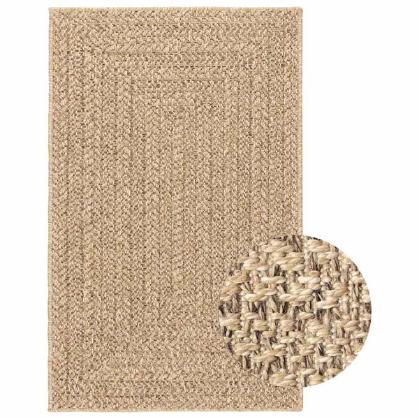 vidaXL Tapis ZIZUR 240x340 cm aspect de jute intérieur et extérieur