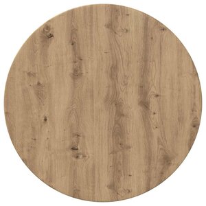 vidaXL Plateau de table chêne artisanal 60 x 60 x 1 5 cm