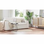 vidaXL Tapis Beige 80 x 150 cm Polyester