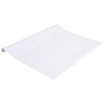 vidaXL Film pour fenêtre dépoli gris 45x500cm PVC