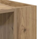 vidaXL Table basse Chêne artisanal 95 x 50 x 34 cm Bois d'ingénierie