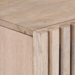vidaXL Buffet 80x34x75 cm Bois massif de manguier