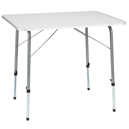 Tectake Table pliante hauteur ajustable