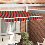 vidaXL Bande de auvent Multicolore 2.3 x 0.2 m Toile