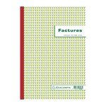 Manifold Factures 29 7x21cm 50 Feuillets Tripli Autocopiants - Motif  - X 5 - Exacompta