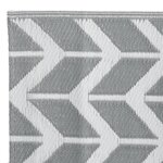 vidaXL Tapis d'extérieur Gris 190x290 cm PP