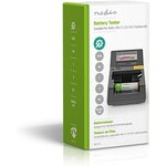 Testeur de piles AAA  AA  C  D  9 V et piles-boutons NEDIS