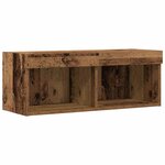 vidaXL Meuble TV 2 Pièces Bois ancien 80 x 30 x 30 cm Bois d'ingénierie