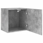 vidaXL Meubles TV muraux 2 Pièces gris béton 40 5x30x40cm bois ingénierie