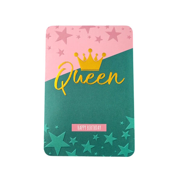 Carte De Voeux - Anniversaire - Queen Happy Birthday
