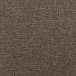 vidaXL Repose-pied Taupe 60x60x36 cm Tissu