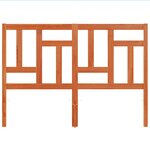 vidaXL Tête de lit cire marron 160 cm bois massif de pin