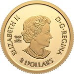 Pièce de monnaie en Or 8 Dollars g 1.58 Millésime 2024 SPIRIT DRAGON
