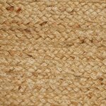 vidaXL Tapis de surface Naturel 152 x 245 cm Jute
