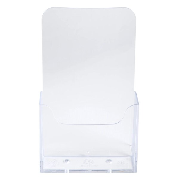 Distributeur De Prospectus 1 Compartiment Dl (10x21cm) - Cristal - Exacompta