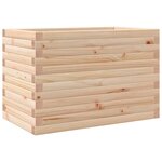 vidaXL Jardinière 70x40x45 5 cm bois de pin massif