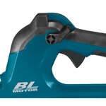 Makita souffleur à feuilles avec batterie 18 v noir et bleu