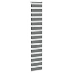vidaXL Store zèbre gris foncé largeur du tissu 40 9 cm polyester
