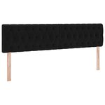vidaXL Lit de Rangement avec matelas avec stockage Noir 100 x 200 cm