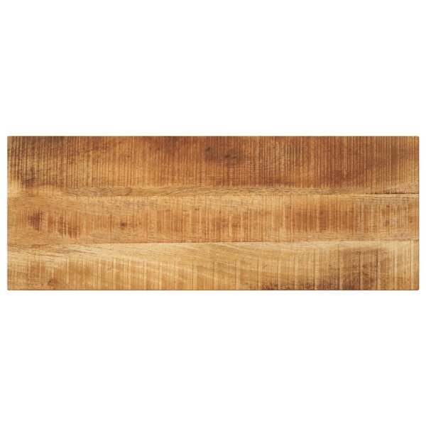 vidaXL Dessus de table rectangulaire bois massif de manguier brut