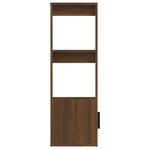 vidaXL Buffet Chêne marron 80x30x90 cm Bois d'ingénierie