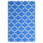 vidaXL Tapis d'extérieur ARAKIL Noir 120x180 cm PP