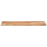 vidaXL Étagères flottantes 2 Pièces 100x30x2 cm acacia massif à l'huile