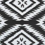 vidaXL Tapis d'extérieur ARAKIL Noir 120x180 cm PP