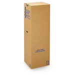 Caisse-penderie carton de déménagement double cannelure 50x30x135 cm (lot de 5)