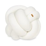 Coussin oreiller décoratif tresse crème