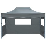 vidaXL Tente de fête 280 x 410 x 315 cm Anthracite Tissu Oxford