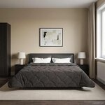 vidaXL Duvet d'été simple Matelassé Anthracite 240 x 260 cm