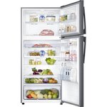 Samsung rt50k6510sl - réfrigérateur double portes - 499l (374+125) - froid ventilé intégral - 79x178.5cm - silver