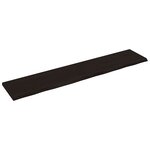 vidaXL Étagère murale marron foncé bois chêne massif traité
