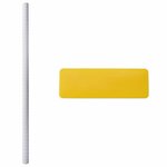 vidaXL Film de fenêtre auto-adhésif Rayures givrées 90 x 2000 cm PVC