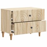 vidaXL Cabinet de chevet avec tiroir Chêne Sonoma 62 x 34 5 x 48 cm