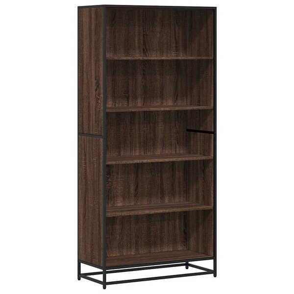 vidaXL Bibliothèque chêne marron 80 5x35x170 5 cm bois d'ingénierie