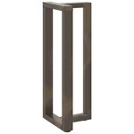 vidaXL Pieds de table de bar en forme de T 2 pièces noir 40 x 35 x (100-101) cm acier