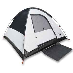 vidaXL Tente de camping à dôme 3 personnes tissu occultant imperméable