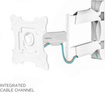 Onkron np28 wht support tv mural pour des téléviseurs de 17 à 43 pouces blanc