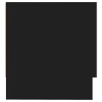 vidaXL Garde-robe noir 100x32 5x35 cm bois d'ingénierie