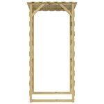 vidaXL Pergolas avec toits 3 Pièces 100x90x200 cm Bois de pin imprégné