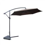 Dino chocolat : Parasol déporté Ø 300cm